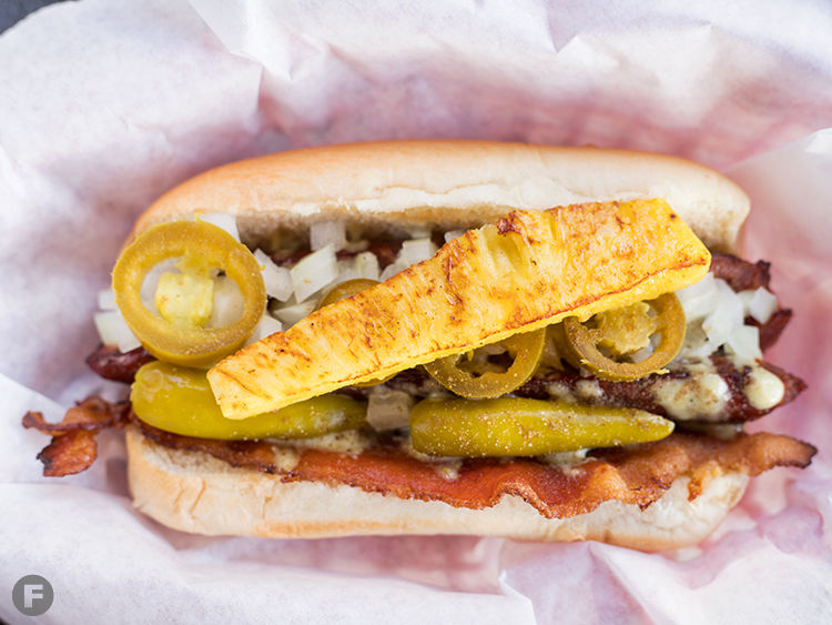 Mike's Hot Dogs Soups & Sandwiches: Volcano